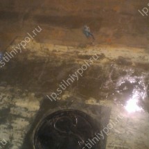Пол в стиле лофт, ресторан на Большой Дмитровке.